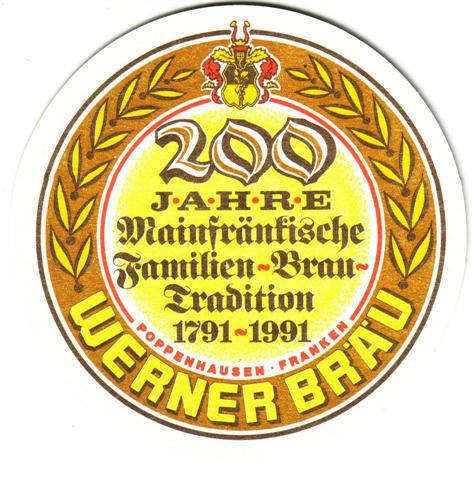 poppenhausen sw-by werner 200 jahre 1ab (rund200-mainfrnkische) 